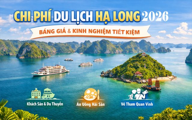 Chi phí du lịch Hạ Long