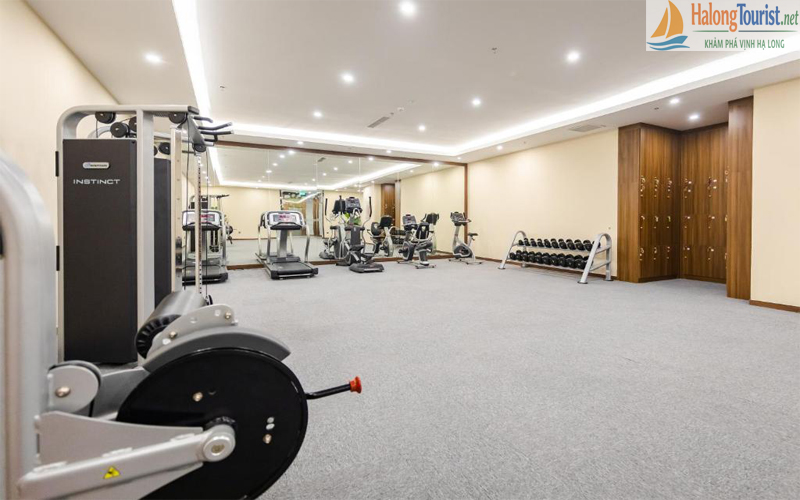 Phòng Gym Khách Sạn Mường Thanh Luxury Bãi Cháy