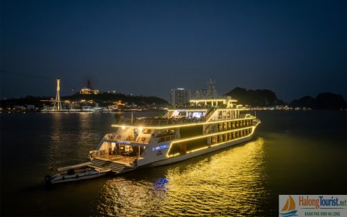 Du thuyền Sea octopus ăn tối trên du thuyền Hạ Long