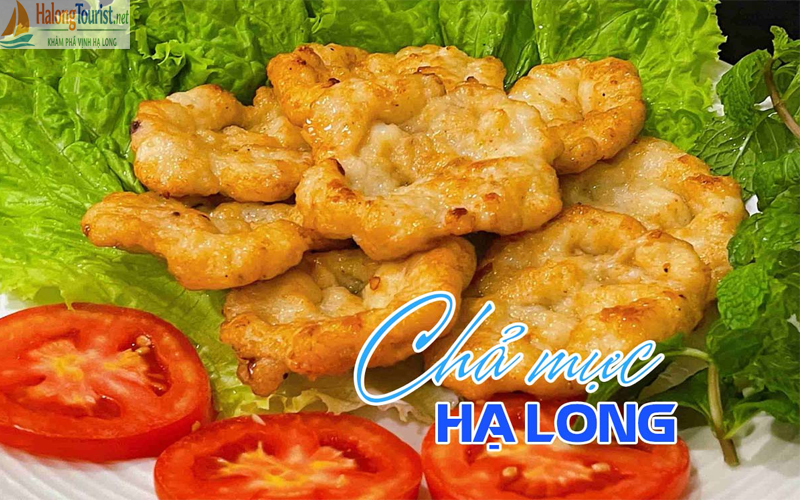 Ẩm thực Hạ Long với chả mực và hải sản tươi sống