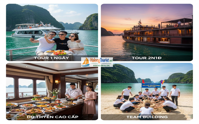 Các loại hình tour Hạ Long phổ biến hiện nay