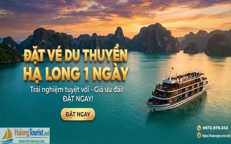 Đặt vé đi du thuyền Hạ Long 1 ngày