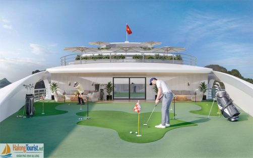 Golf mini trên du thuyền