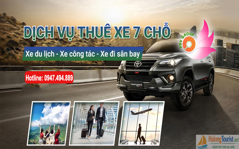 Dịch vụ thuê xe du lịch 7 chỗ Hạ Long
