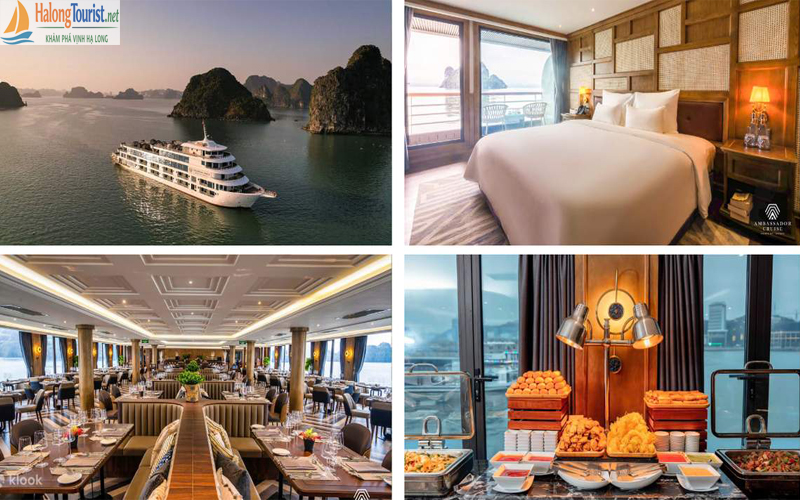 Du thuyền Ambassador Day Cruise – Top 8 du thuyền Hạ Long 1 ngày