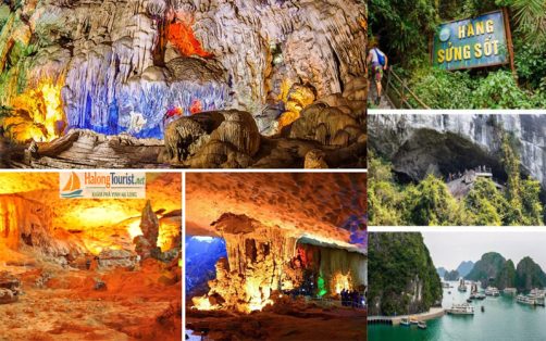 Tham quan hang Sửng Sốt trong tour du thuyền Hạ Long nửa ngày