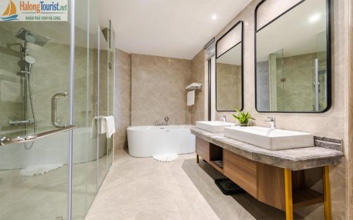 Phòng tắm Nhà Hàng Khách sạn Mường Thanh Bãi Cháy