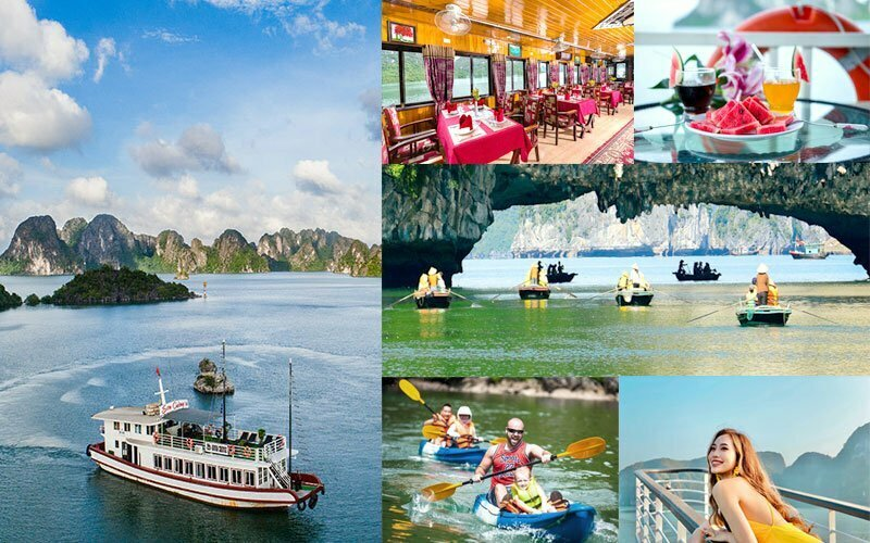 Giá vé tàu tham quan Vịnh Hạ Long