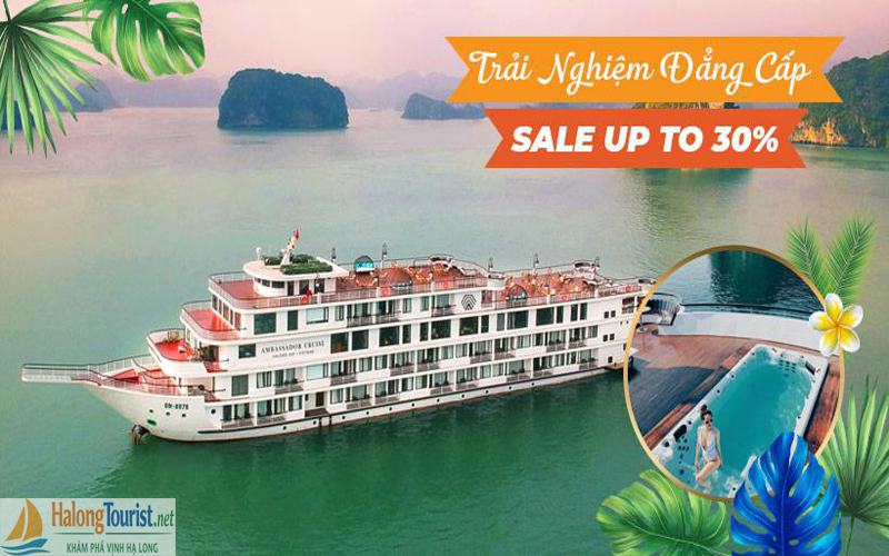 Tour du thuyền Hạ Long 2 ngày 1 đêm cao cấp