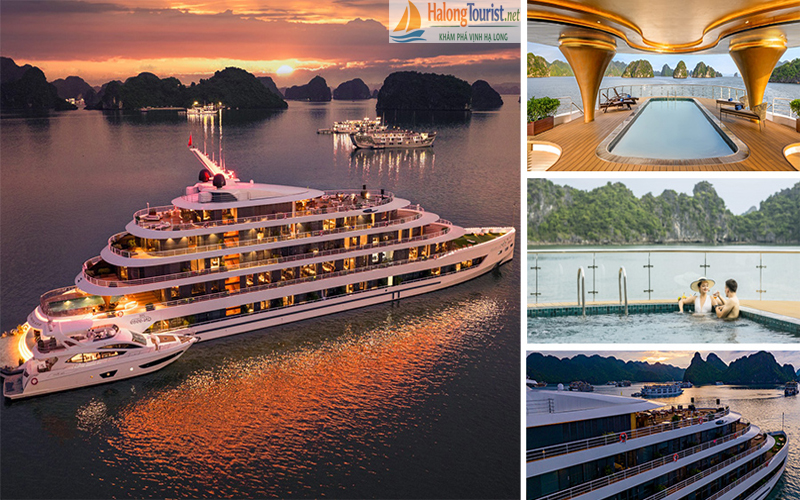 Trải nghiệm nghỉ dưỡng 5 sao khi thuê du thuyền Hạ Long