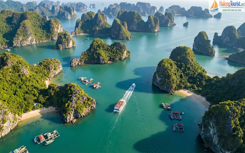 Thuê cano tham quan Vịnh Lan Hạ nhìn từ trên cao