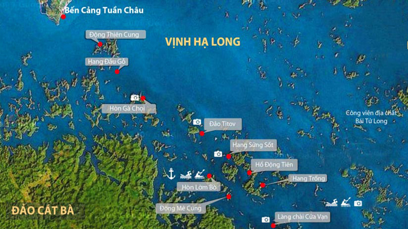 Tổng quan các lịch trình tham quan Vịnh Hạ Long phổ biến hiện nay