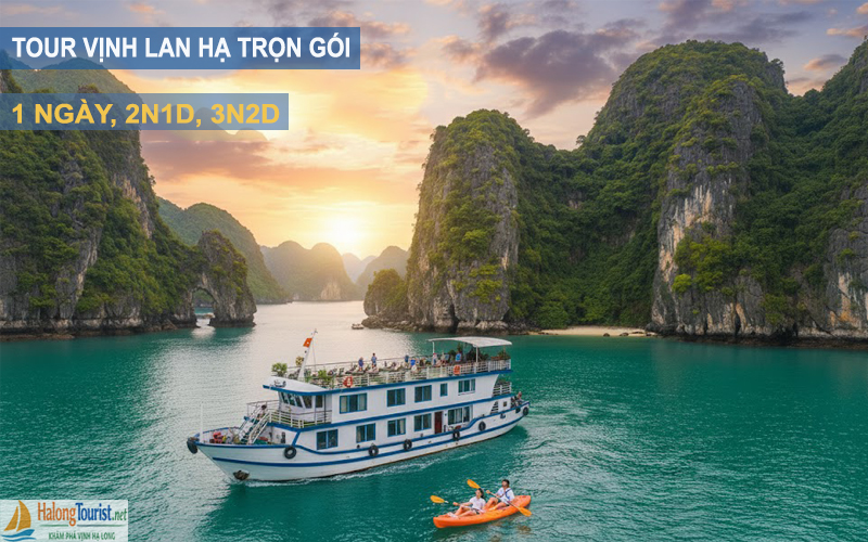 Tour trọn gói Vịnh Lan Hạ 1 ngày