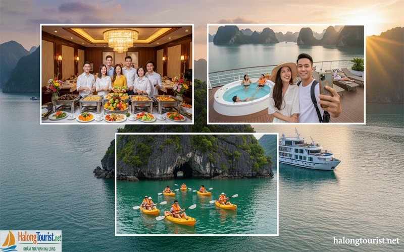 trải nghiệm du thuyền Hạ Long 1 ngày