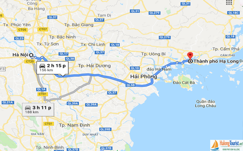 Tuyến đường cao tốc Hà Nội Hạ Long giúp rút ngắn thời gian di chuyển