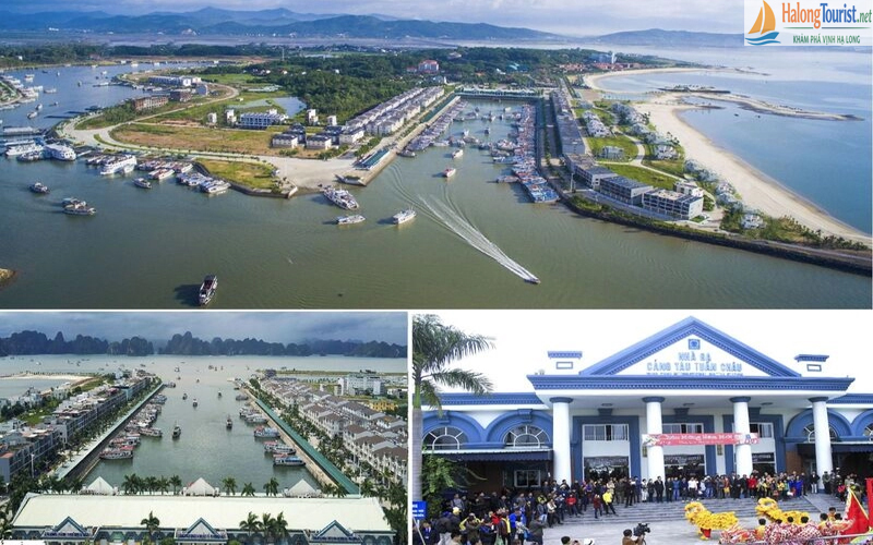 Cảng tàu quốc tế Tuần Châu nơi xuất phát các du thuyền Hạ Long 1 ngày từ Hà Nội