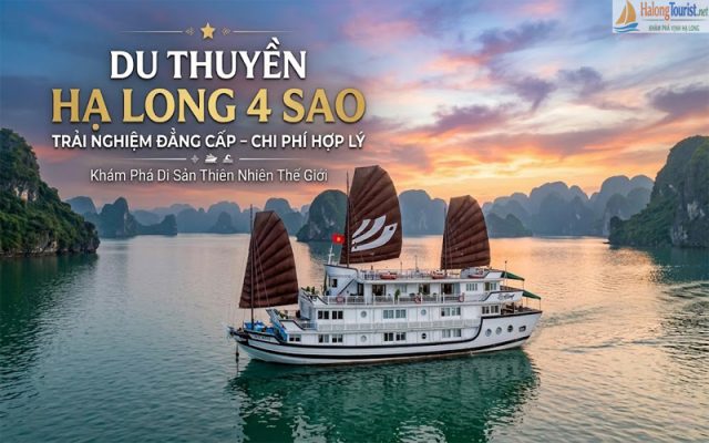 Du thuyền Hạ Long 4 sao