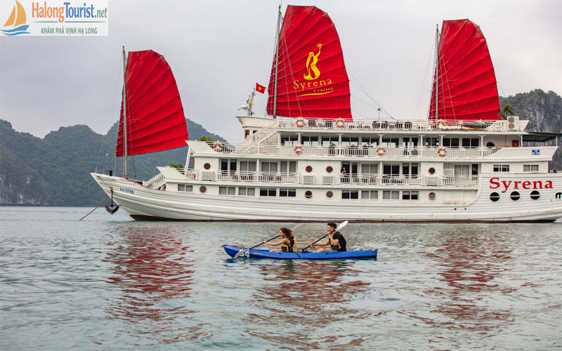 Du thuyền Hạ Long 4 sao cabin ban công sang trọng