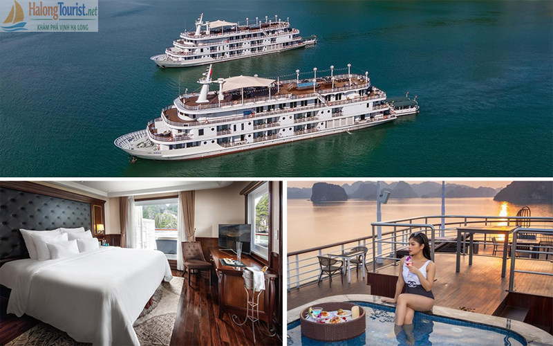 luxury cruise halong bay trai nghiem du thuyen cao cap