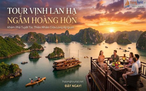 Tour Vịnh Lan Hạ ngắm hoàng hôn